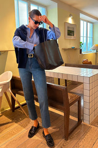 ELASTİK BEL DENİM PANTOLON