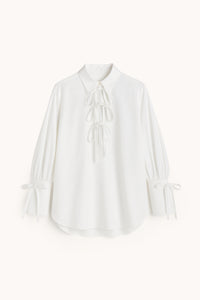 %100 PAMUKLU BİYELİ GÖMLEK YAKA TUNİK