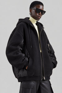 FAME KAPÜŞONLU OVERSIZE MONT