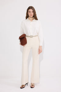 OVERSIZE VİSKON GÖMLEK