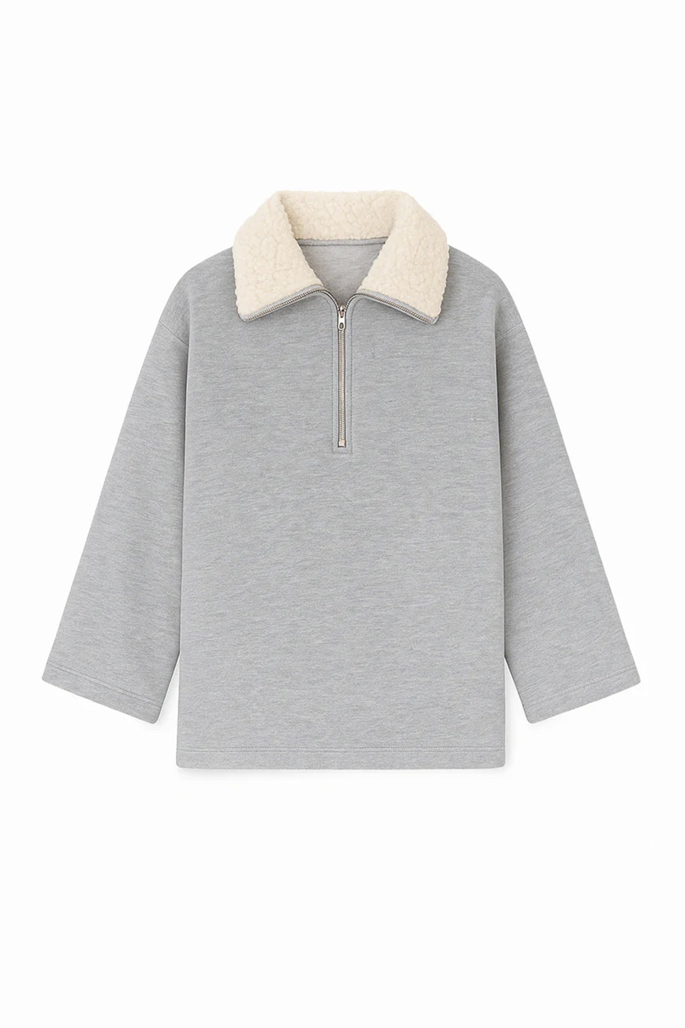 YAKASI KÜRKLÜ SWEATSHIRT