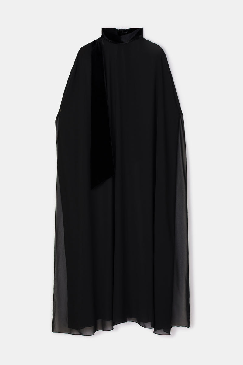 OVERSIZE MAXİ ŞİFON ELBİSE – Touche Prive