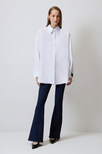 OVERSIZE POPLİN GÖMLEK