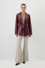 DERİ BLAZER CEKET