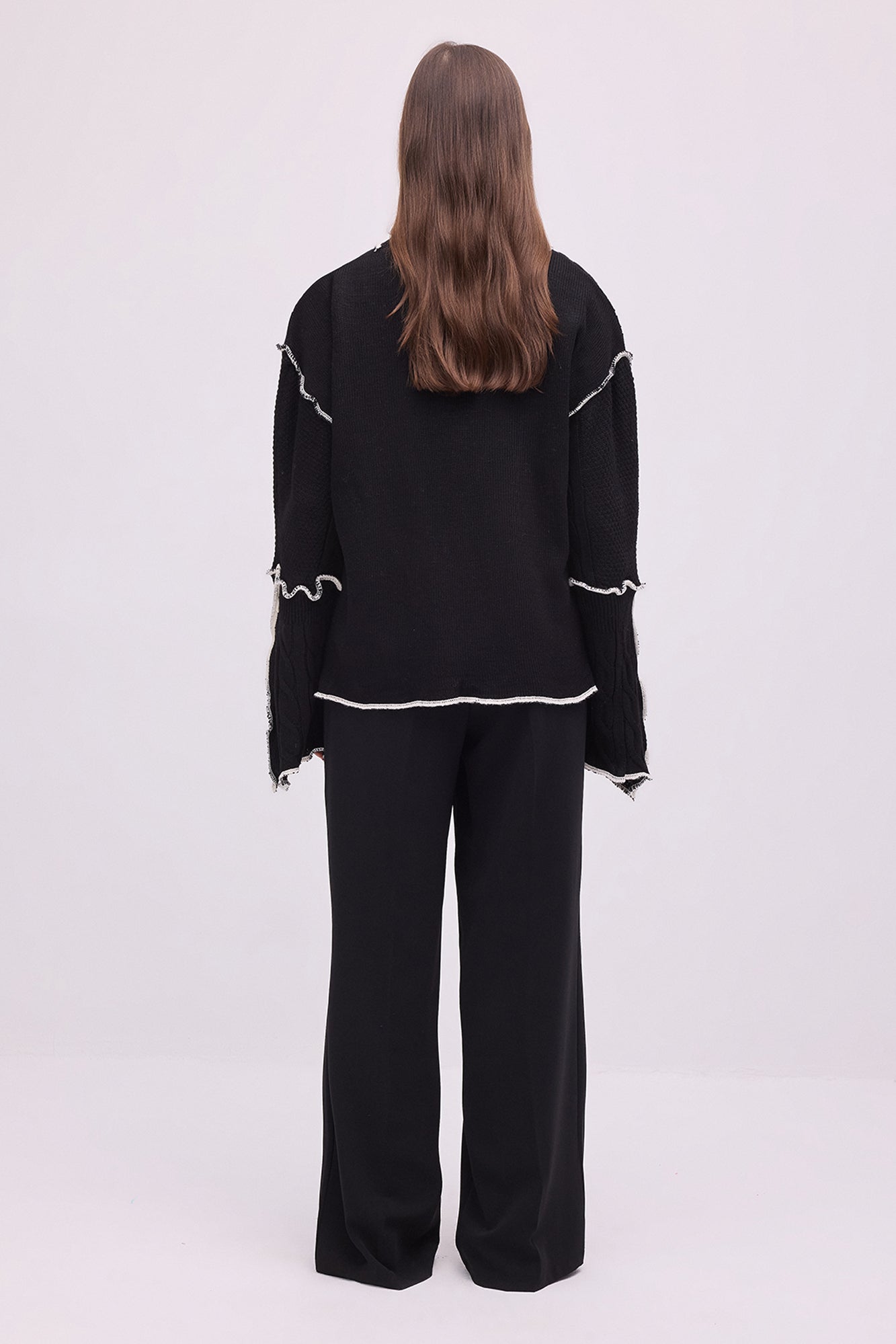 hilo16hiro様 KONTRAST BİYELİ TRİKO HIRKA – Touche Prive