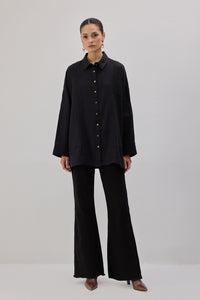 OVERSIZE BALIK SIRTI GÖMLEK