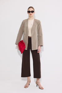 NERVÜRLÜ KREP PANTOLON