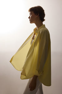 OVERSIZE FİT POPLİN GÖMLEK