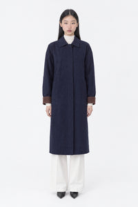 FAME KOL UCU GARNİLİ OVERSIZE TRENÇKOT