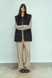 OVERSIZE DOKULU YELEK