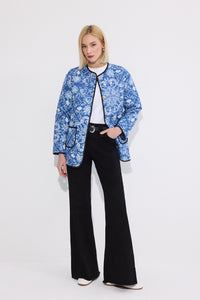 DESENLİ KAPİTONE CEKET