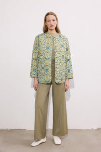 DESENLİ KAPİTONE CEKET