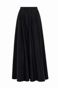 ÖZEL DOKULU BELİ LASTİKLİ ETEK