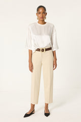 BELİ LASTİKLİ KREP PANTOLON